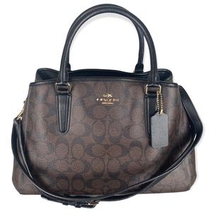 Coach Signature Margot Carryall Satchel Handbag